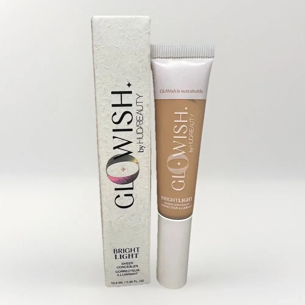 Huda Beauty Bright Light Sheer Concealer Medium 05 Full Size .35 fl oz